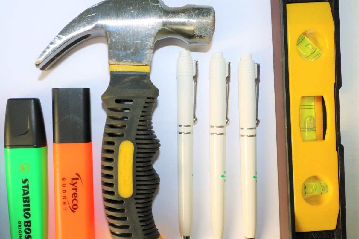Photo of tools and techniques, academic and practical