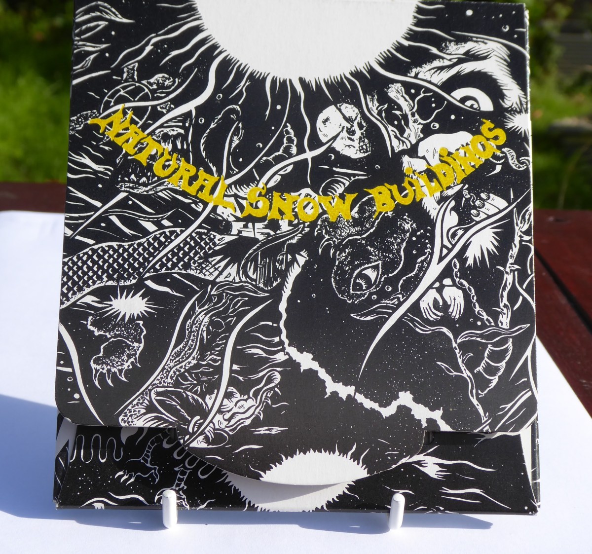 Outer cover of Natural Snow Buildings - The Dance of the Moon and the Sun CD Album